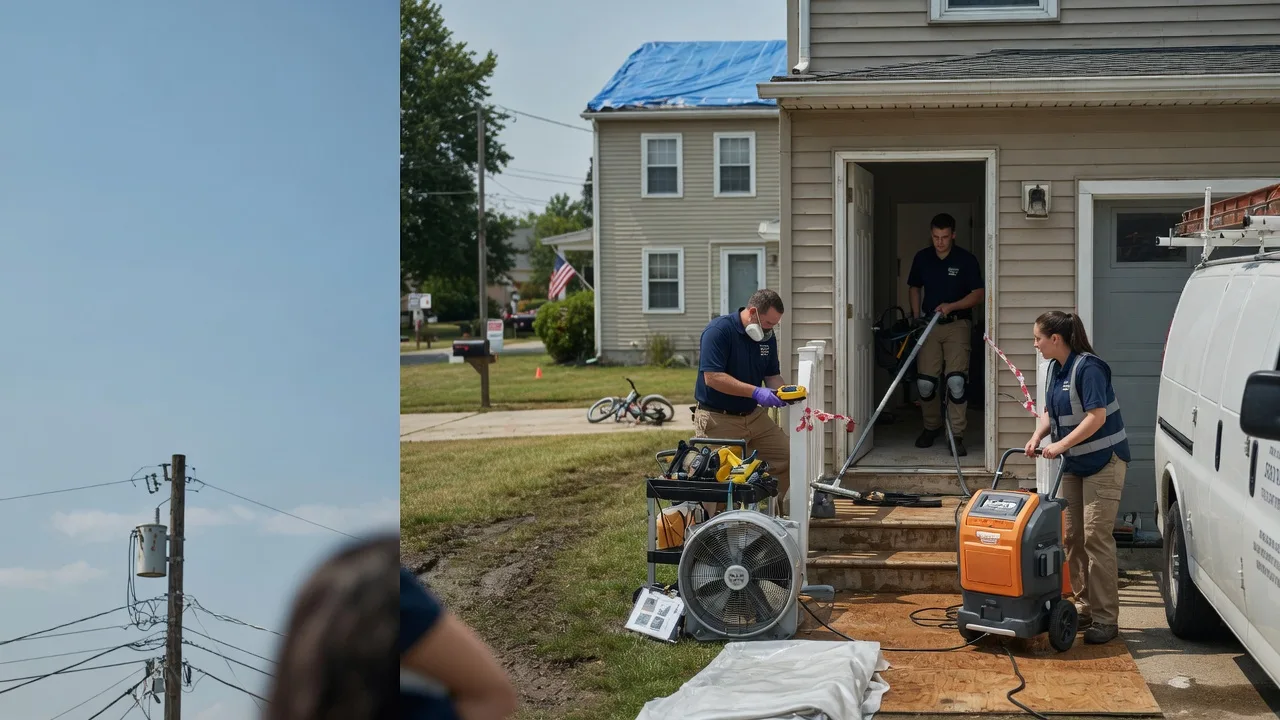 Water Damage Repair in Bardolph, IL near me